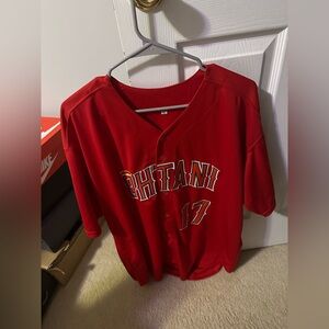 Ohtani jersey style XL ANGELS JAPAN